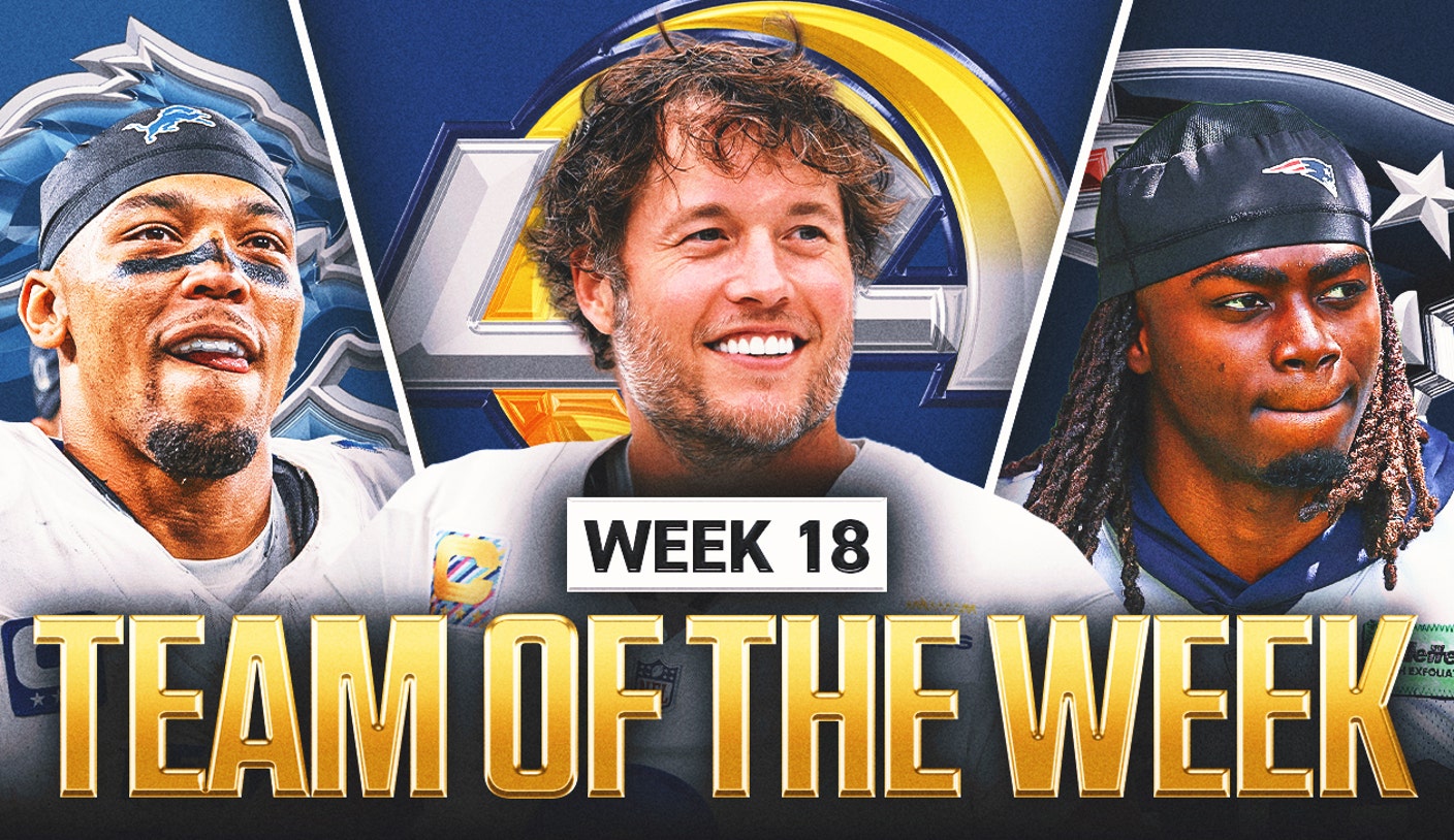 NFL Week 18 Team of the Week: Matthew Stafford Makes Strong Last Statement for MVP